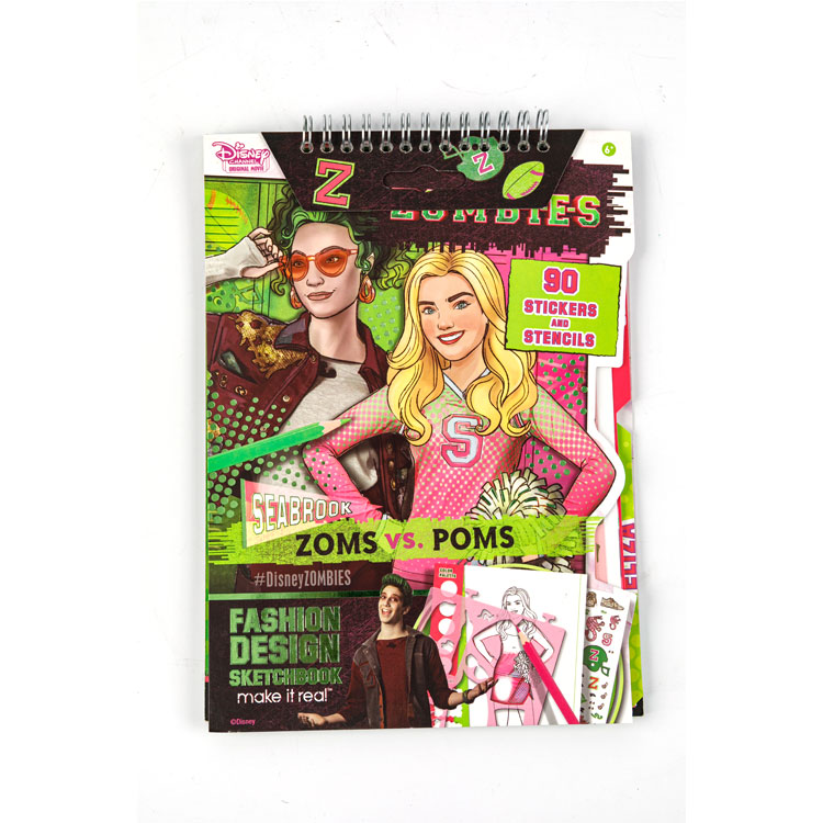 Sketch Book-Top Spiraal Boek Groen Systeem